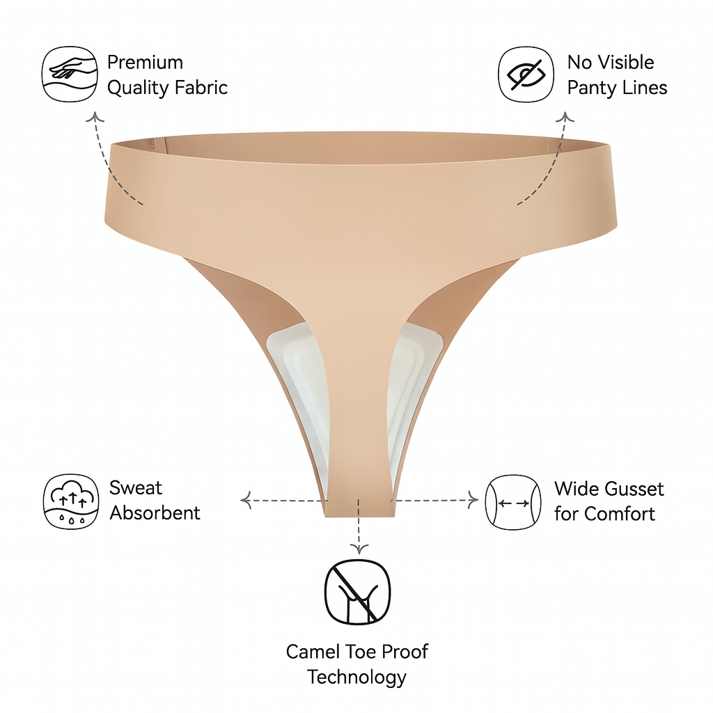 SheVitality's Invisa Thong