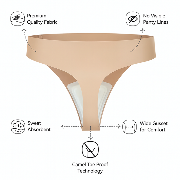 SheVitality's Invisa Thong